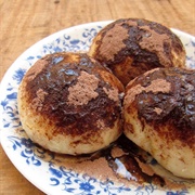 Parené Buchty (Big Steamed Dumplings), Bratislava, Slovakia