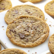 Browned Butter Toffee Cookies