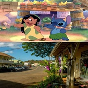 Kokaua Town in Lilo & Stitch / Hanapepe, Hawaii