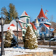 Christmas in Helen, Georgia, Usa