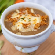 Steamed Onion Soup