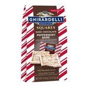 Ghirardelli Squares Peppermint Bark Dark Chocolate