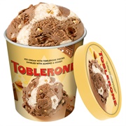 Toblerone Swirl Ice Cream Tub