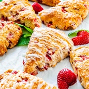 Strawberry Scone