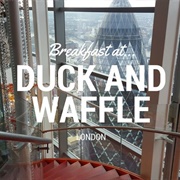 Eat at Duck & Waffle in London