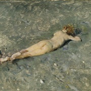 Nude on the Beach at Portici (Mariano Fortuny Y Carbó)