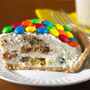 Rainbow Cookie Pie