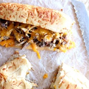 Pulled Beef and Cheese Sandwich