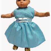 Baby Doll Blue Dress