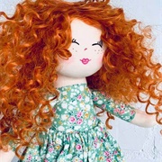 Baby Doll Girl Ginger Hair