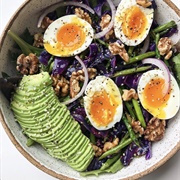 Asparagus Cabbage Salad