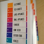 Organise Old Receipts