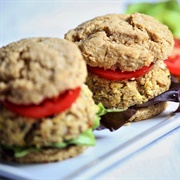 Artichoke Tofu Burger