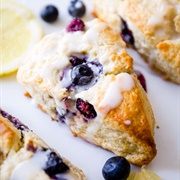 Lemon Blueberry Scone