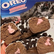 Strawberry Oreo Donut