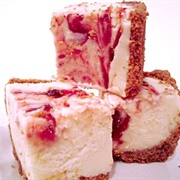 Julie's Fudge Strawberry Cheesecake With Graham Cracker Crust