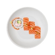 Salmon Dragon Roll