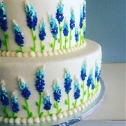 Blue Bonnet Cake