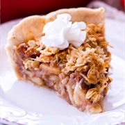 Maple Oatmeal Apple Pie