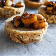 Chai Cider Cheesecake Bites