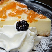 Gluten-Free Vegan Mandarin Cheesecake