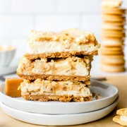 Golden Oreo Cheesecake Bars