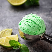 Mint &amp; Lime Ice Cream