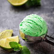 Mint & Lime Ice Cream