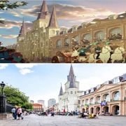 Wedding Venue in the Princess and the Frog / St. Louis Cathedral in New Orleans, Louisiana