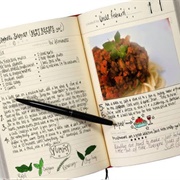 Keep a Family Cookbook