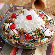 Grilled Banana Split Pie