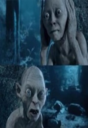 Gollum vs. Smeagol - "The Lord of the Rings: The Two Towers" (2002)