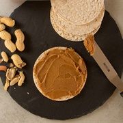 Rice Cakes With Peanut  Butter