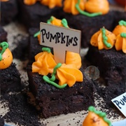 Pumpkin Patch Brownies