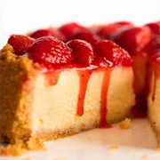 Strawberry Compote Cheesecake