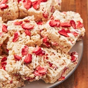 Strawberry Shortcake Rice Krispies Treats