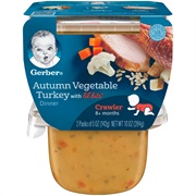 Autumn Vegetable Turkey Baby Food