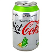 Diet Coke Citrus Zest