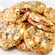 Butter Maid Bakery Red White & Blue Birthday Cake Cookies