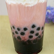 Blackberry Bubble Tea