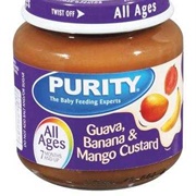 Banana Guava Baby Food