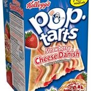 Pop Tart Strawberry Cheese Danish