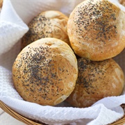Poppy Seed Bread Roll