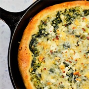Spinach and Feta Pizza