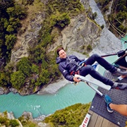Canyon Swinging in Queenstown, New Zealand