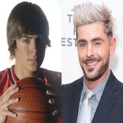 Zac Efron/Troy Bolton ("'High School Musical" Films)