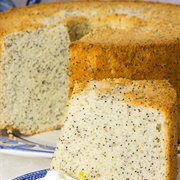 Poppy Seed Sponge Cake