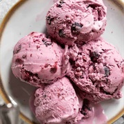 Huckleberry Ice Cream