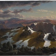 North-East View From the Northern Top of Mount Kosciuszko (Eugène Von Guérard)
