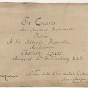 Johann Sebastian Bach – Brandenburg Concerto No. 3 Allegro